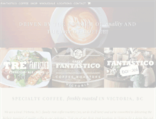 Tablet Screenshot of caffefantastico.com